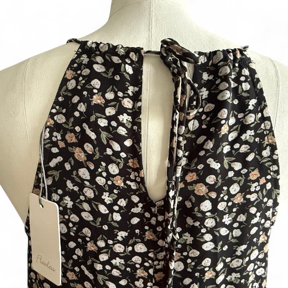 NWT Flawless High Low Ruffle Hem Floral Maxi Dress (size M) 207 - Picture 6 of 7